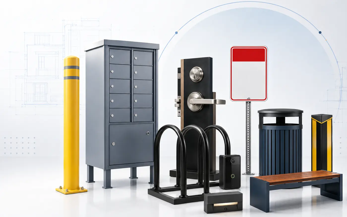 A selection of property products available through the Strata1 catalogue