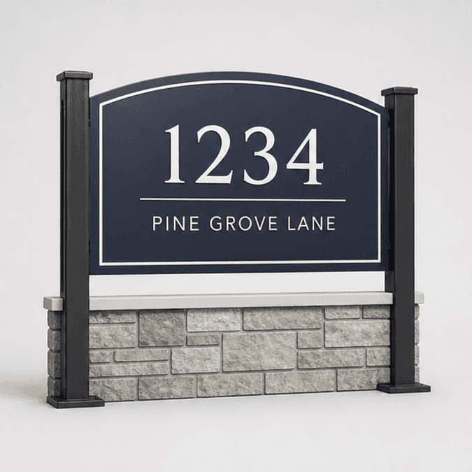 Custom strata property sign